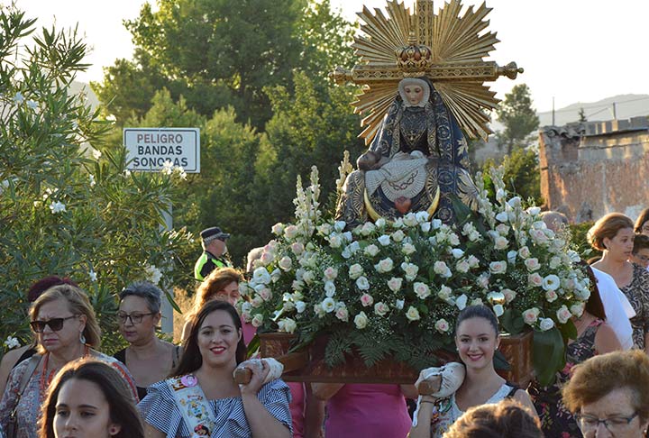 Fiestas pedania El Paredon - Imagen procesion